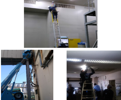 防犯カメラ風景の写真